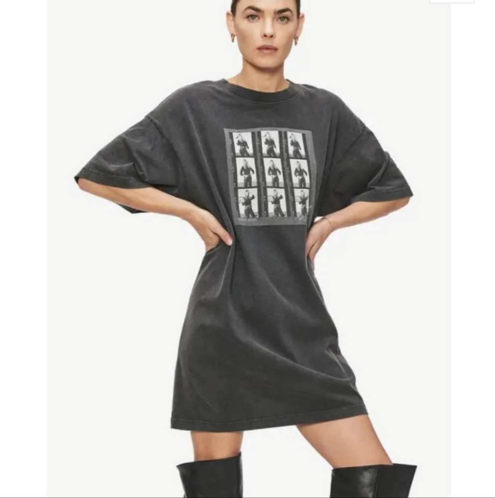 Anine Bing Harley Tee Dress Ab X To